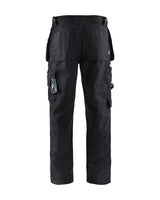 Front view of Blaklader 1630 Brawny Work Pants in heavy-duty cotton canvas.