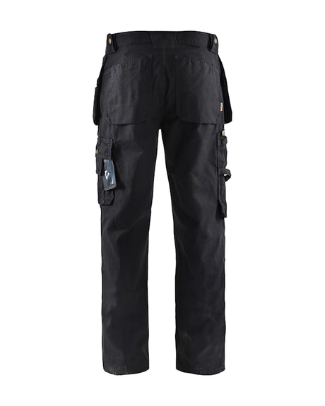 Front view of Blaklader 1630 Brawny Work Pants in heavy-duty cotton canvas.