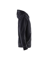 Black hoodie on a white background
