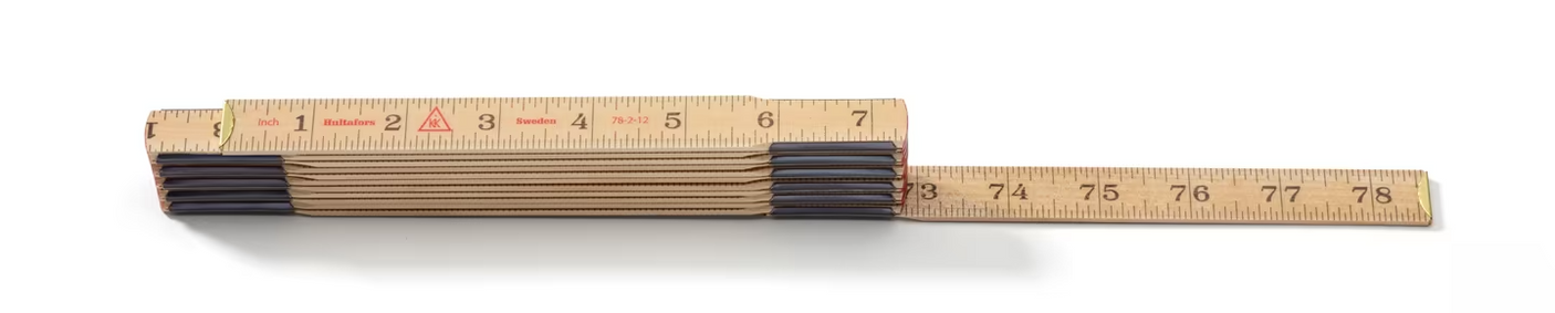 Hultafors 78-2-12 Wood Folding Ruler
