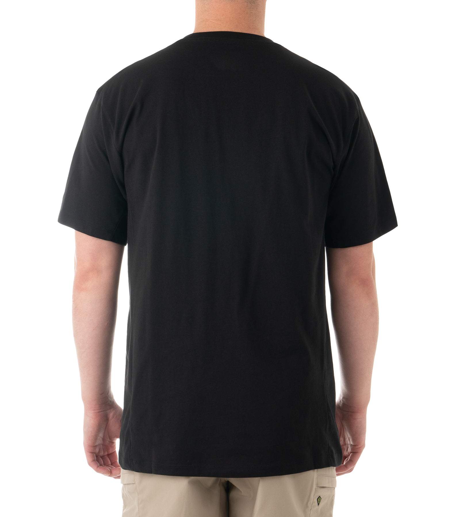 First Tactical 112501 Men's Tactix Cotton S/S Tee | Black