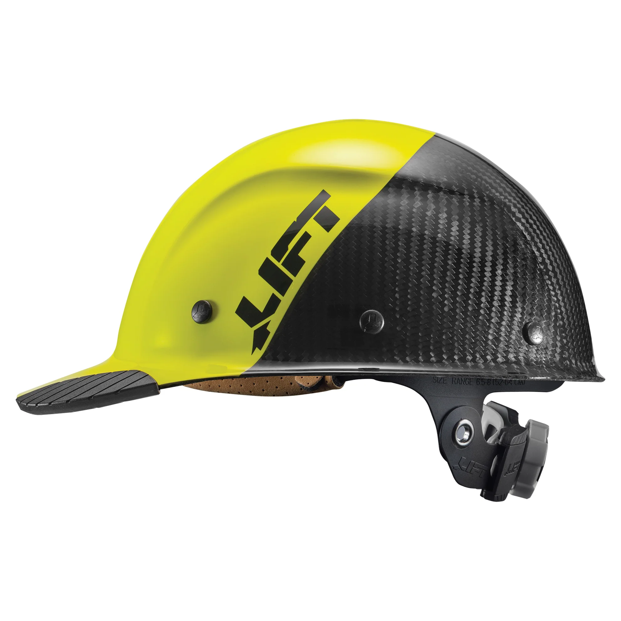 Lift Safety DAX Fifty 50 Carbon Fiber Cap Brim Hard Hat