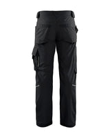 Rear view of Blaklader 1690 work pants showing CORDURA reinforced back pockets and triple-stitched seams.