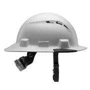 LIFT Safety IDAX Vented Full Brim Hard Hat featuring a breathable high-density polyethylene shell