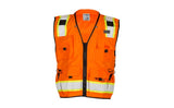 Kishigo Professional Surveyors Vest | Orange | M