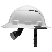 LIFT Safety IDAX Vented Full Brim Hard Hat featuring a breathable high-density polyethylene shell