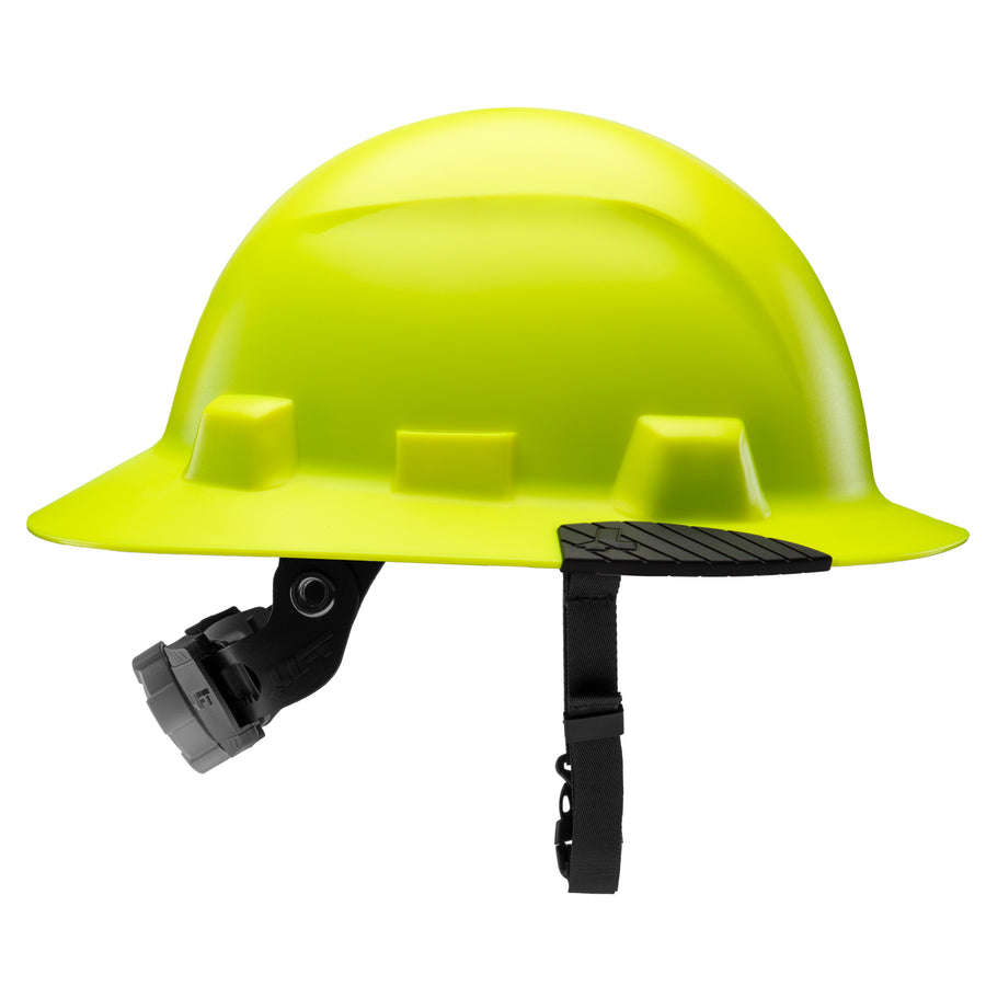 LIFT Safety IDAX Full Brim Hard Hat in a non-vented, high-density polyethylene shell