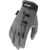 Lift Safety Option Glove in black and gray featuring a breathable Air Mesh back and adjustable TPR wrist closure