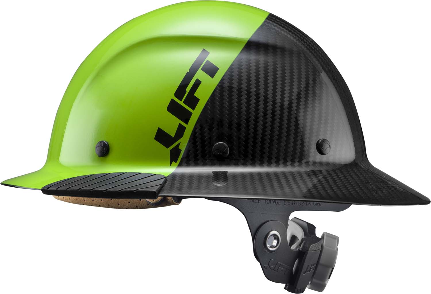 Lift Safety DAX Fifty 50 Carbon Fiber Full Brim Hard Hat