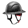 LIFT Safety DAX Forged Carbon Fiber Full Brim Hard Hat in gloss finish with Mips safety system