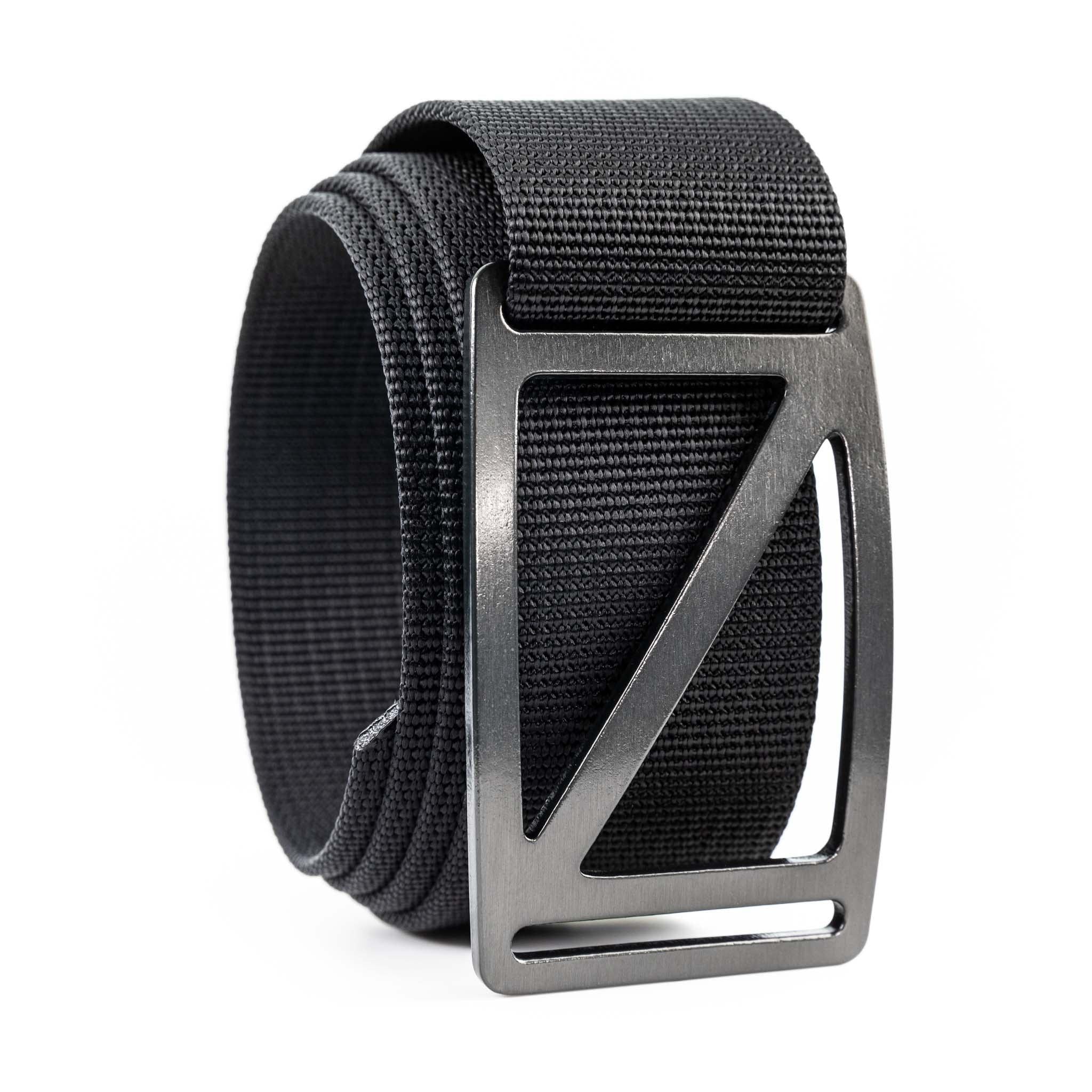 Grip6 Slope Gunmetal Belt - 1.5" Wide