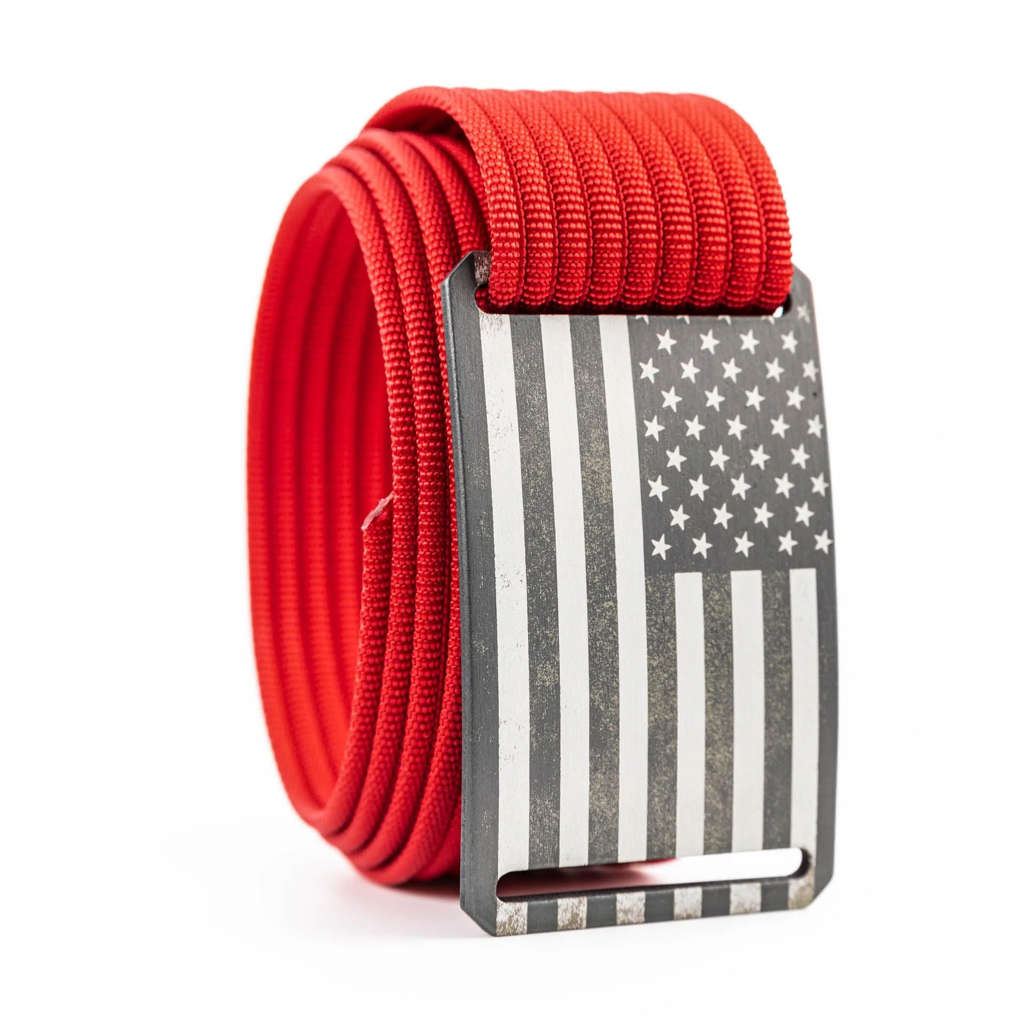 Grip6 USA Gunmetal Flag Belt - 1.5" Wide