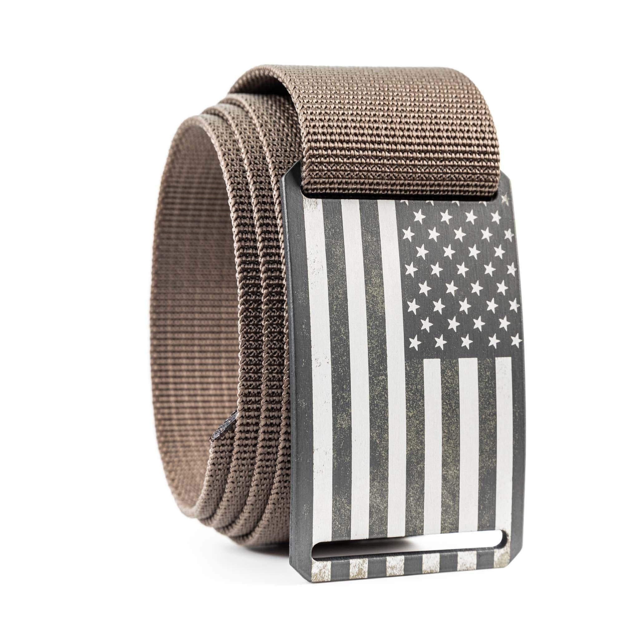 Grip6 USA Gunmetal Flag Belt - 1.5" Wide