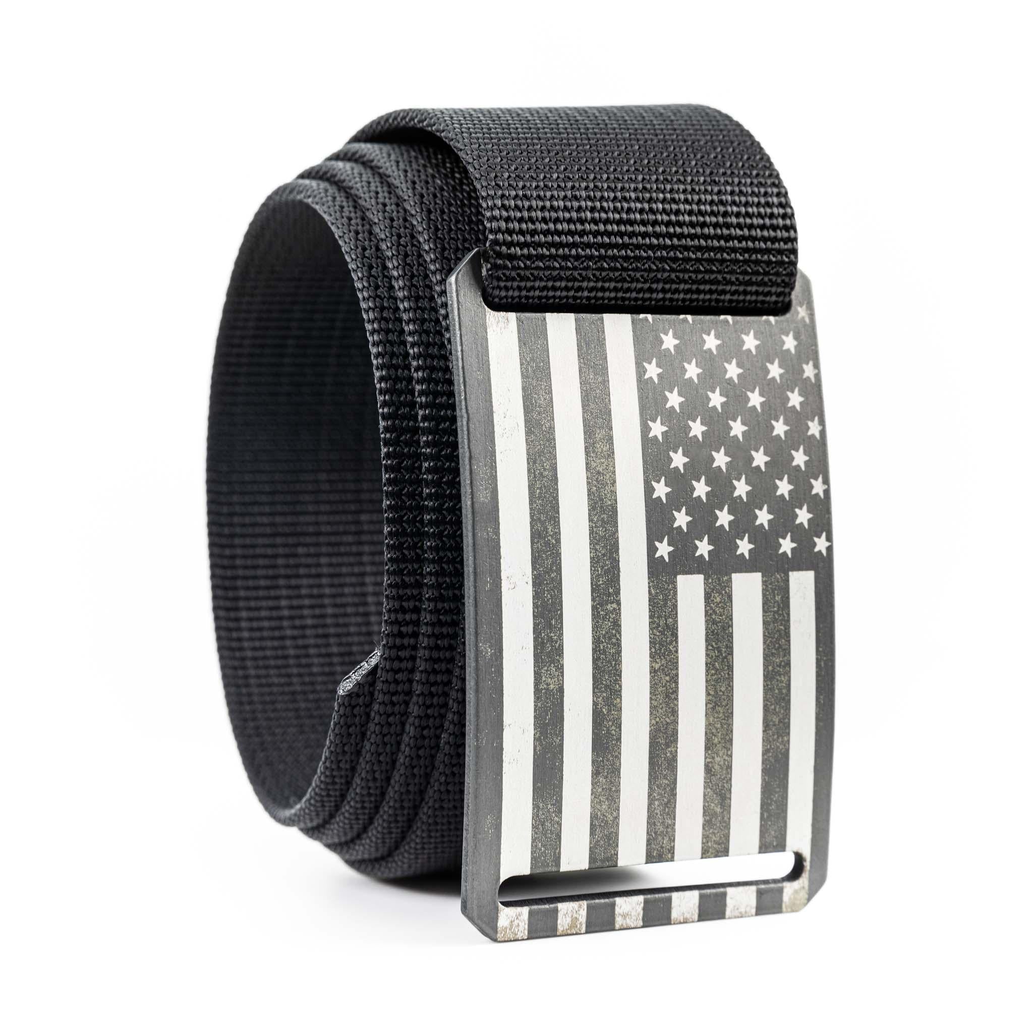 Grip6 USA Gunmetal Flag Belt - 1.5" Wide