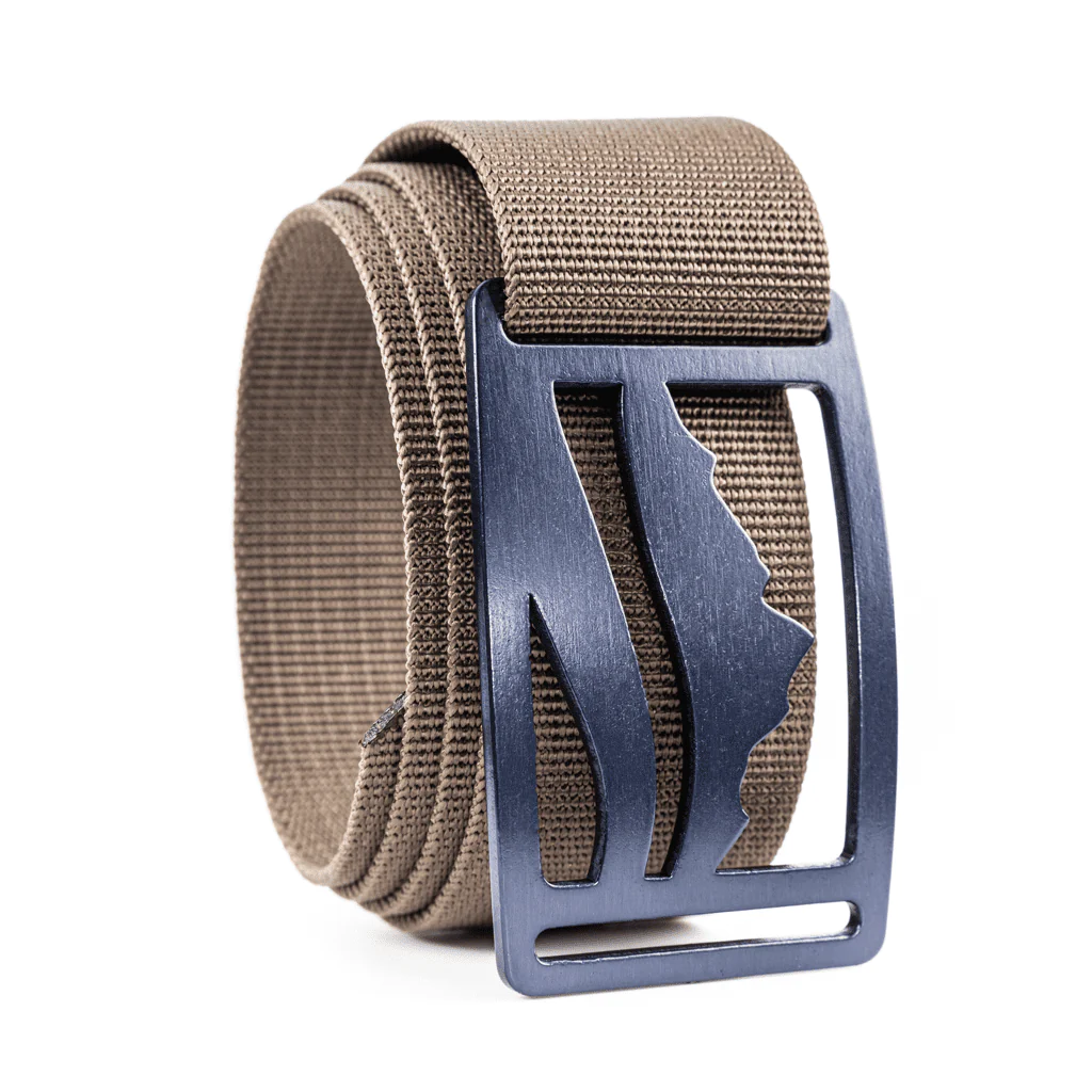 Grip6 Wasatch Blue Steel Belt - 1.5" Wide