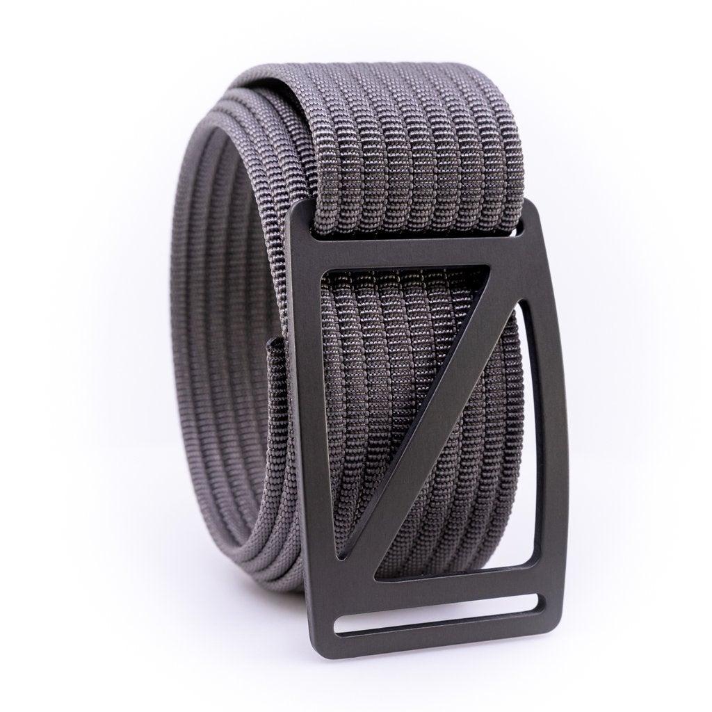 Grip6 Slope Gunmetal Belt - 1.5" Wide