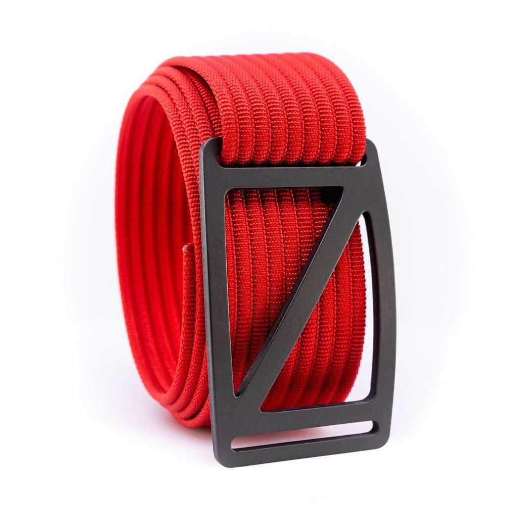 Grip6 Slope Gunmetal Belt - 1.5" Wide