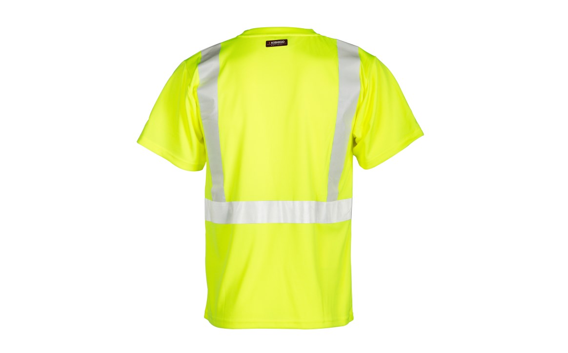 Kishigo 9110 Class 2 Short Sleeve T-Shirt | Yellow