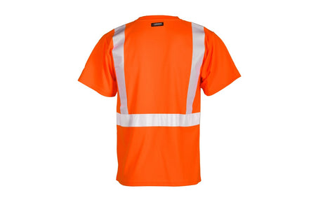 Kishigo 9111 Class 2 Short Sleeve T-Shirt | Orange