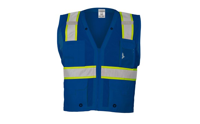 Kishigo B10 Enhanced Visibility Multi Pocket Mesh Vest