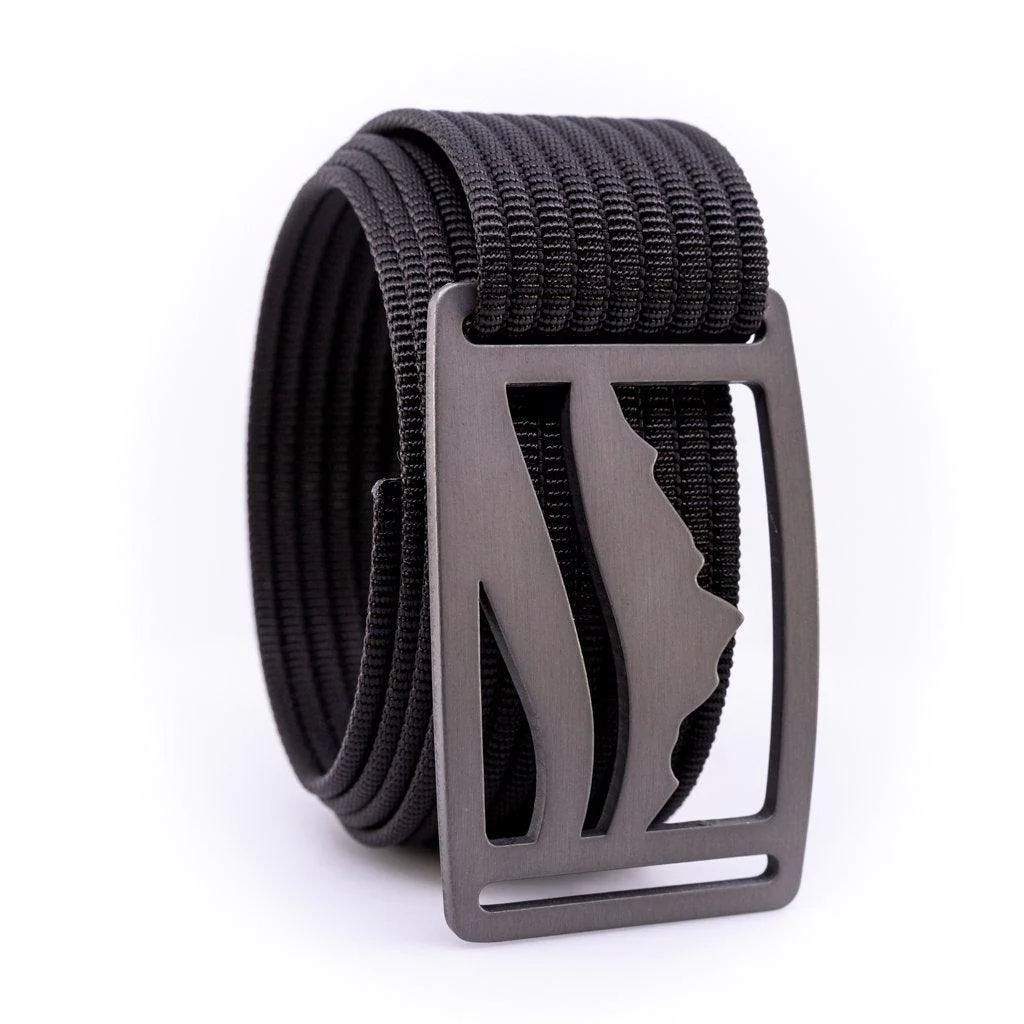 Grip6 Wasatch Gunmetal Belt - 1.5" Wide