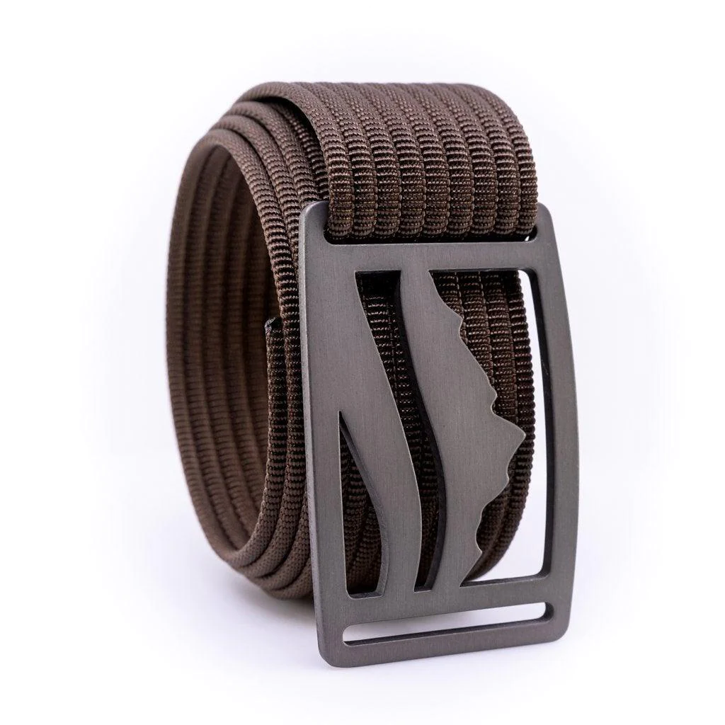 Grip6 Wasatch Gunmetal Belt - 1.5" Wide