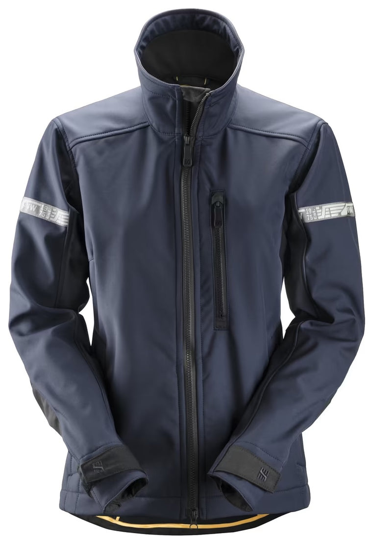 Snickers Workwear 1207 AllroundWork Women's Softshell Jacket - Navy/Black