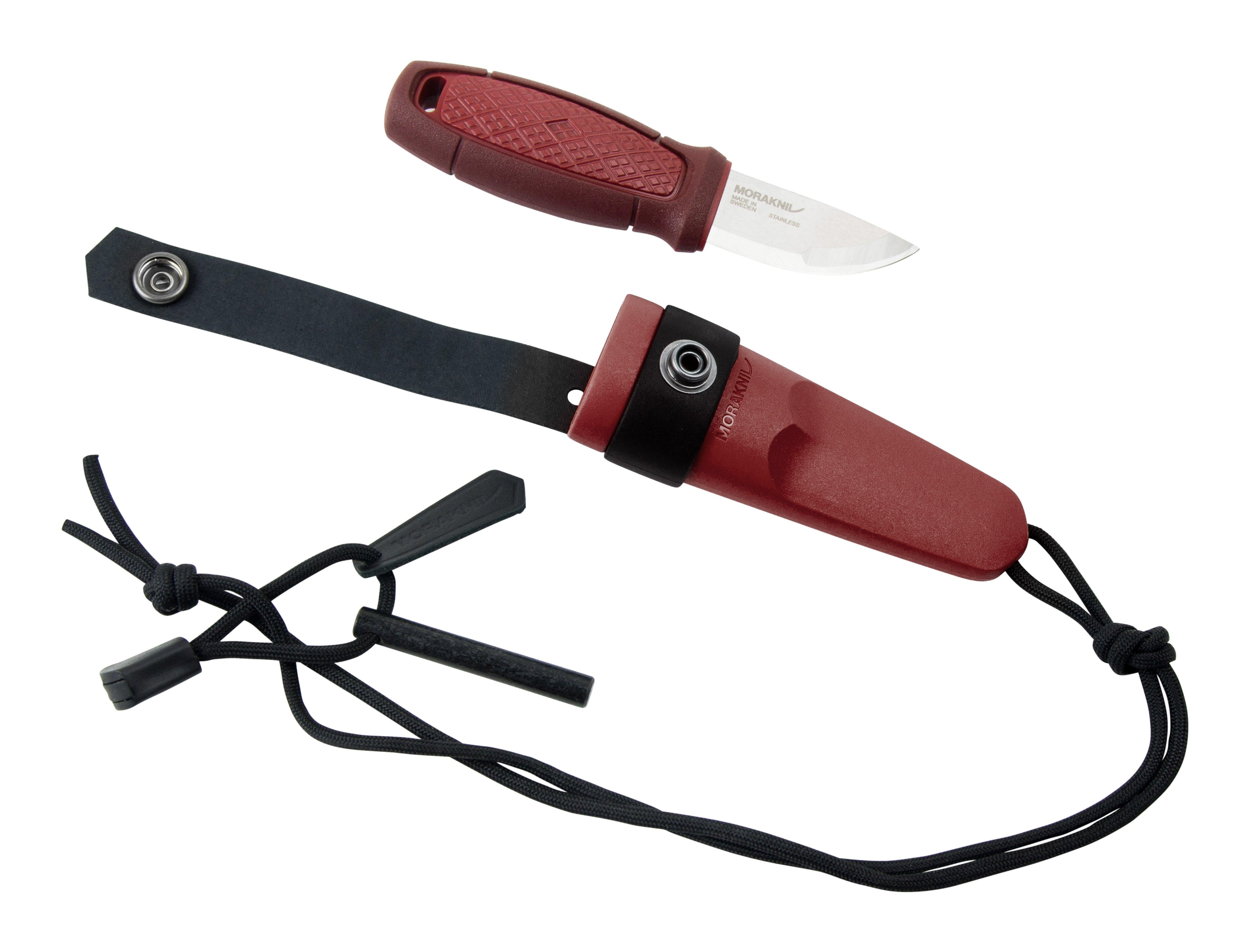 Morakniv® Eldris Stainless Knife with Firestarter Kit and Plastic