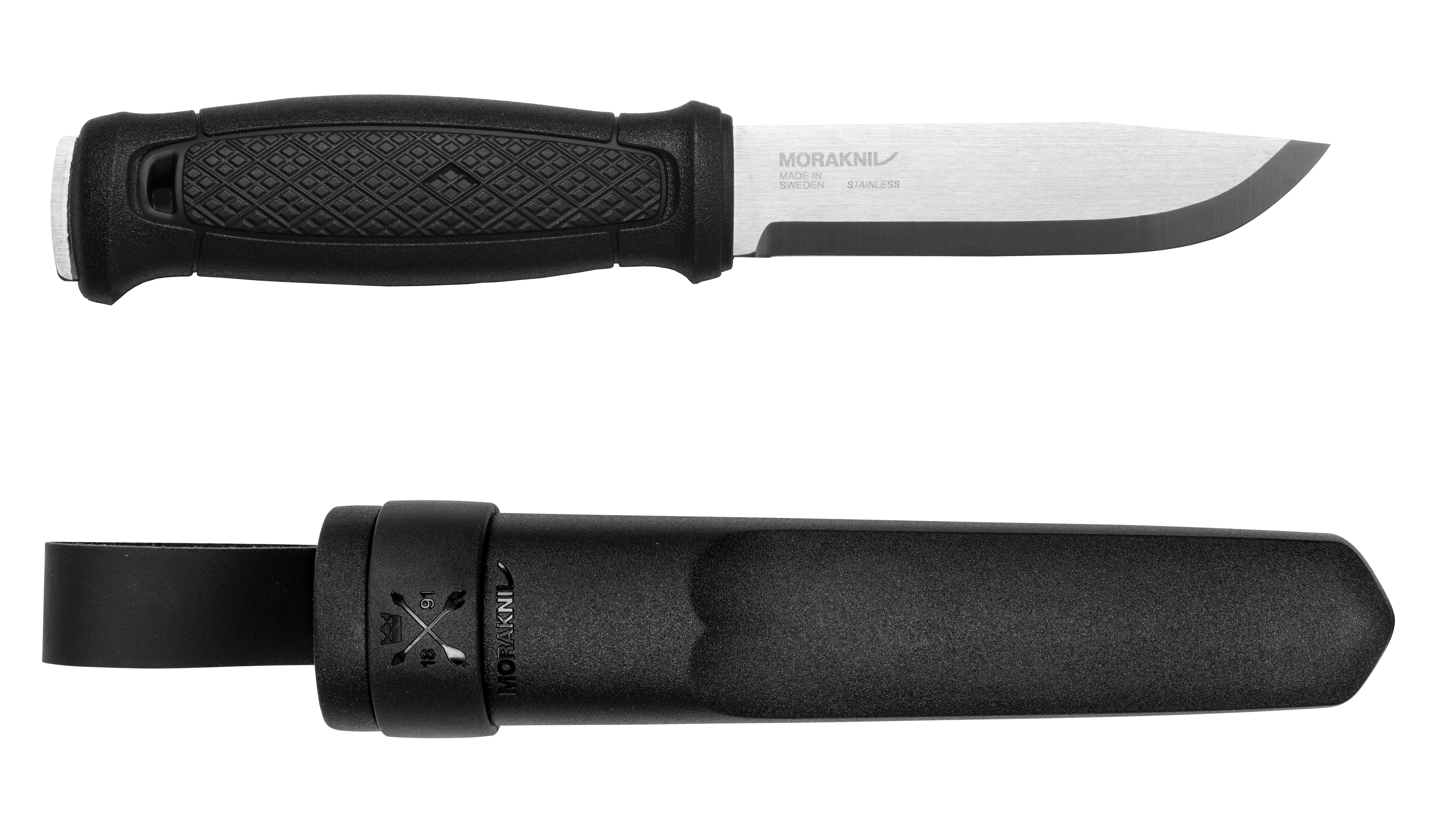 Morakniv Kansbol Utility Knife Fixed 4.3 12C27 Blade, OD Green TPE Handle,  Polypropylene Sheath - KnifeCenter - M-12634