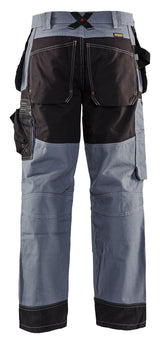 Blaklader 1600 Reinforced 11oz Cotton Work Pants - Grey/Black - Trusted Gear Company LLC