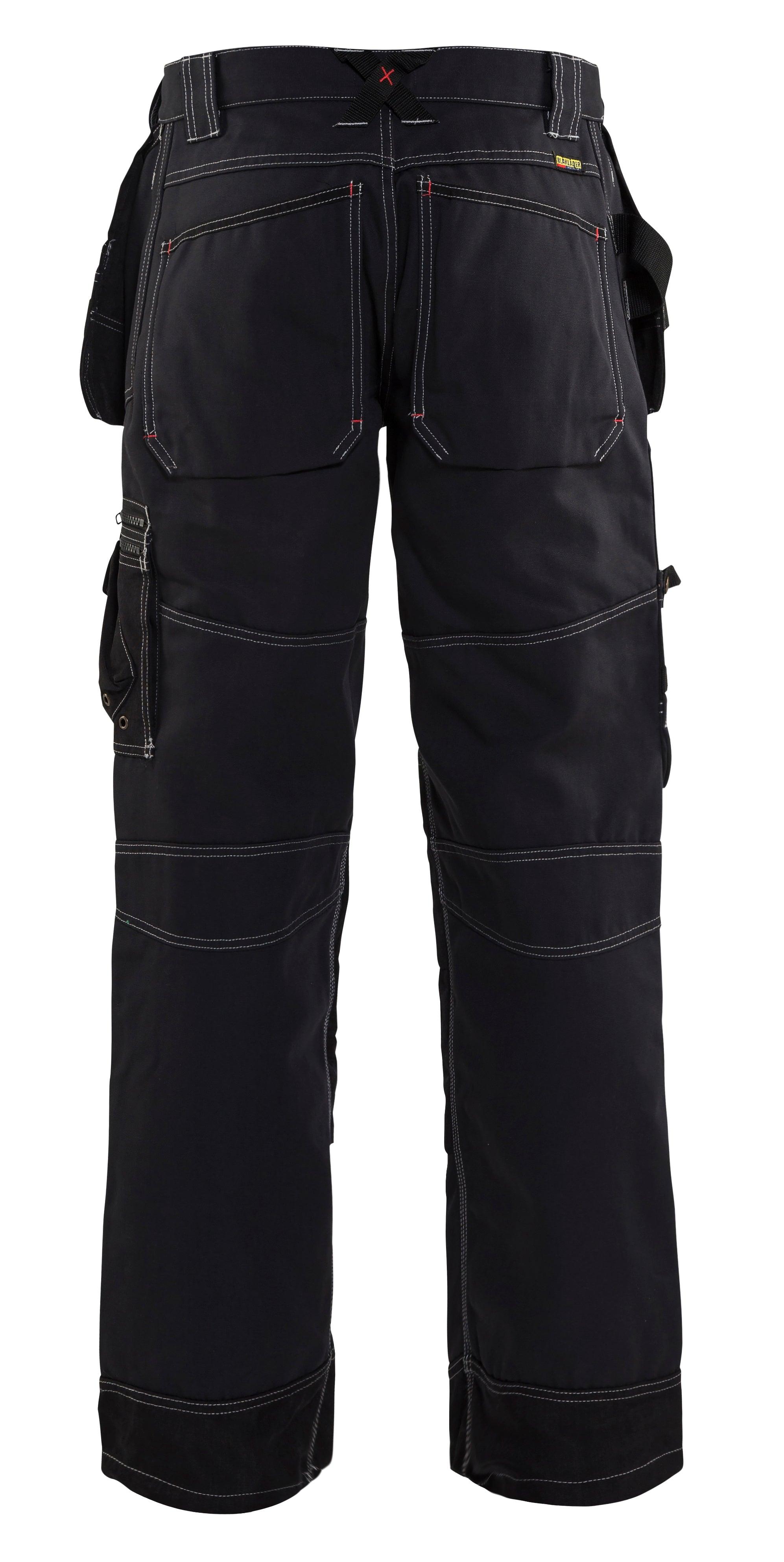 Blaklader 1600 Reinforced 10oz Canvas Work Pants - Black - Trusted Gear Company LLC