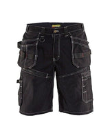 Blaklader 1602 Reinforced 8oz Work Shorts with Utility Pockets - Black - Trusted Gear Company LLC