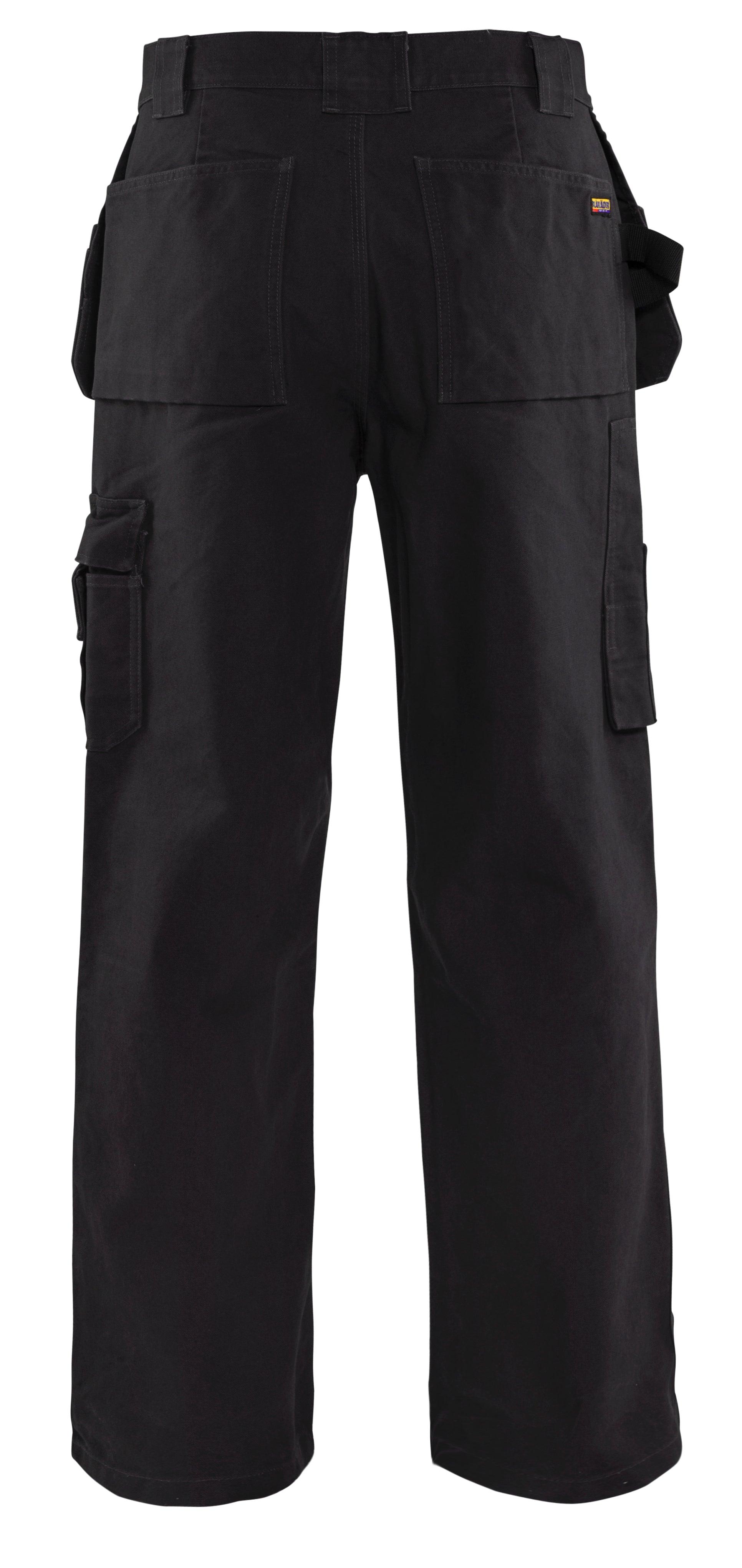 Blaklader 1630 12oz Brawny Work Pants with Utility Pockets - Black - Trusted Gear Company LLC