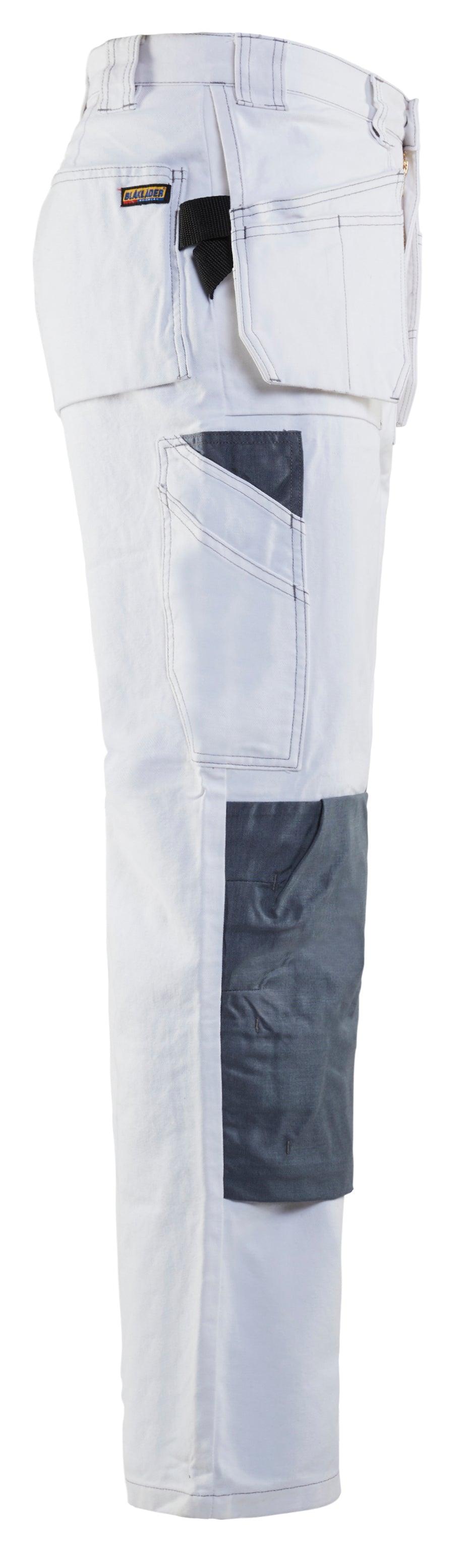 Blaklader 1631 9oz Cotton Painter Pants with Utility Pockets - White - Trusted Gear Company LLC