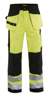 Blaklader 1633 9oz Hi-Vis Work Pants - Yellow Hi-Vis/Black - Trusted Gear Company LLC