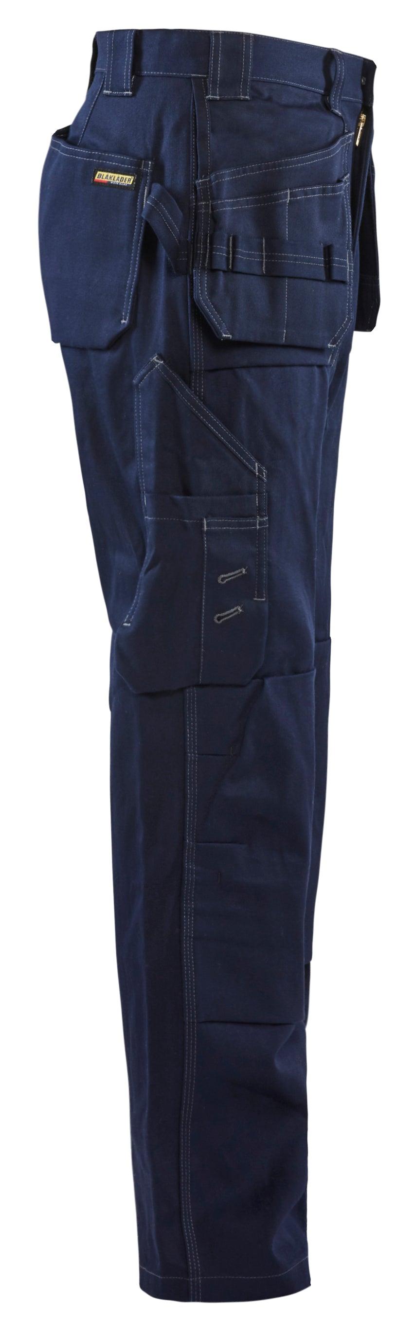 Blaklader 1636 10oz Flame Resistant Work Pants with Utility Pockets - Navy Blue - Trusted Gear Company LLC