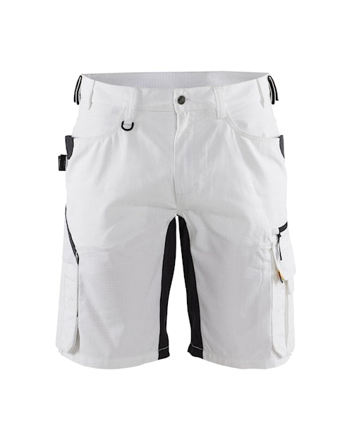 Blaklader 1638 7oz Rip Stop Shorts - White