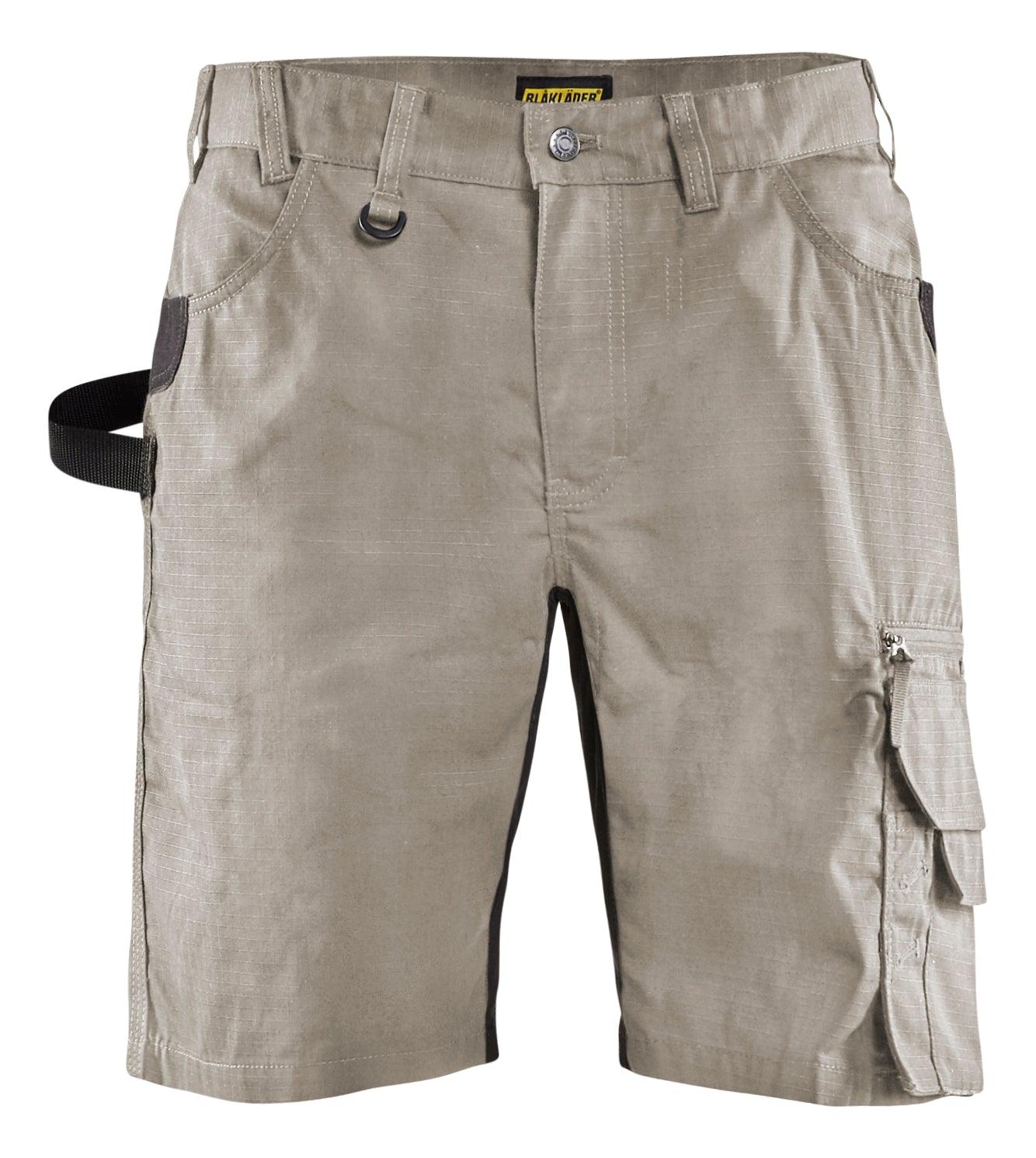 Blaklader 1638 7oz Rip Stop Shorts - Stone - Trusted Gear Company LLC