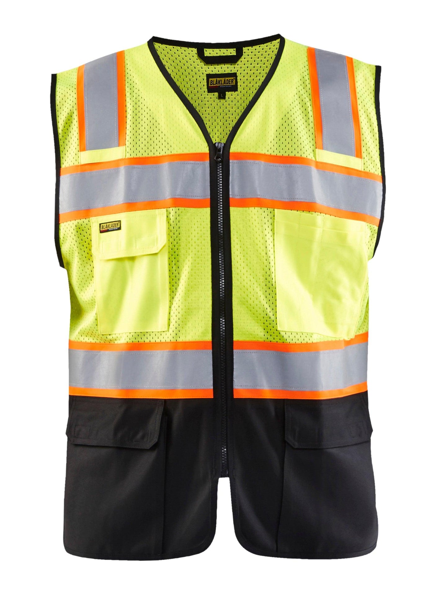 Blaklader 3130 Hi-Vis Safety Vest - Yellow Hi-Vis/Black - Trusted Gear Company LLC