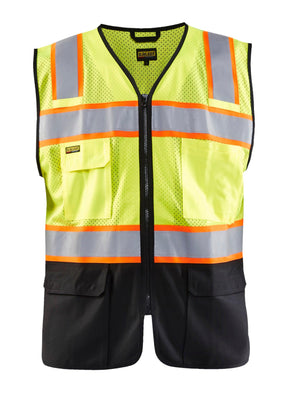 Blaklader 3130 Hi-Vis Safety Vest - Yellow Hi-Vis/Black - Trusted Gear Company LLC