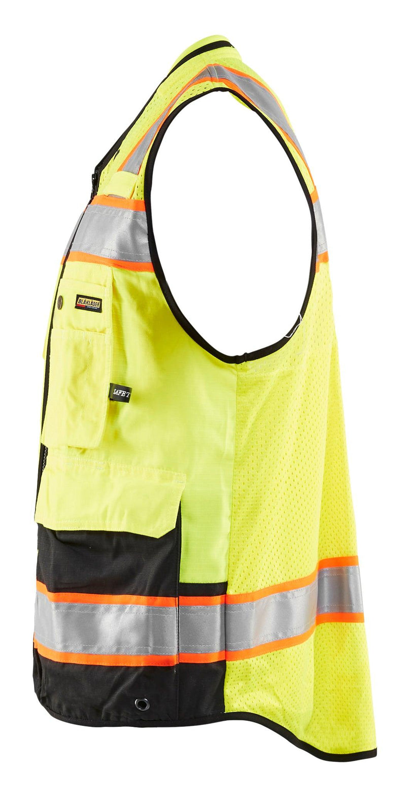 Blaklader 3132 Hi-Vis Surveyor Safety Vest - Yellow Hi-Vis/Black - Trusted Gear Company LLC