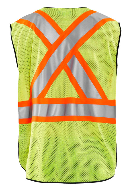 Blaklader 3133 Hi-Vis Safety Vest - Yellow Hi-Vis/Black - Trusted Gear Company LLC
