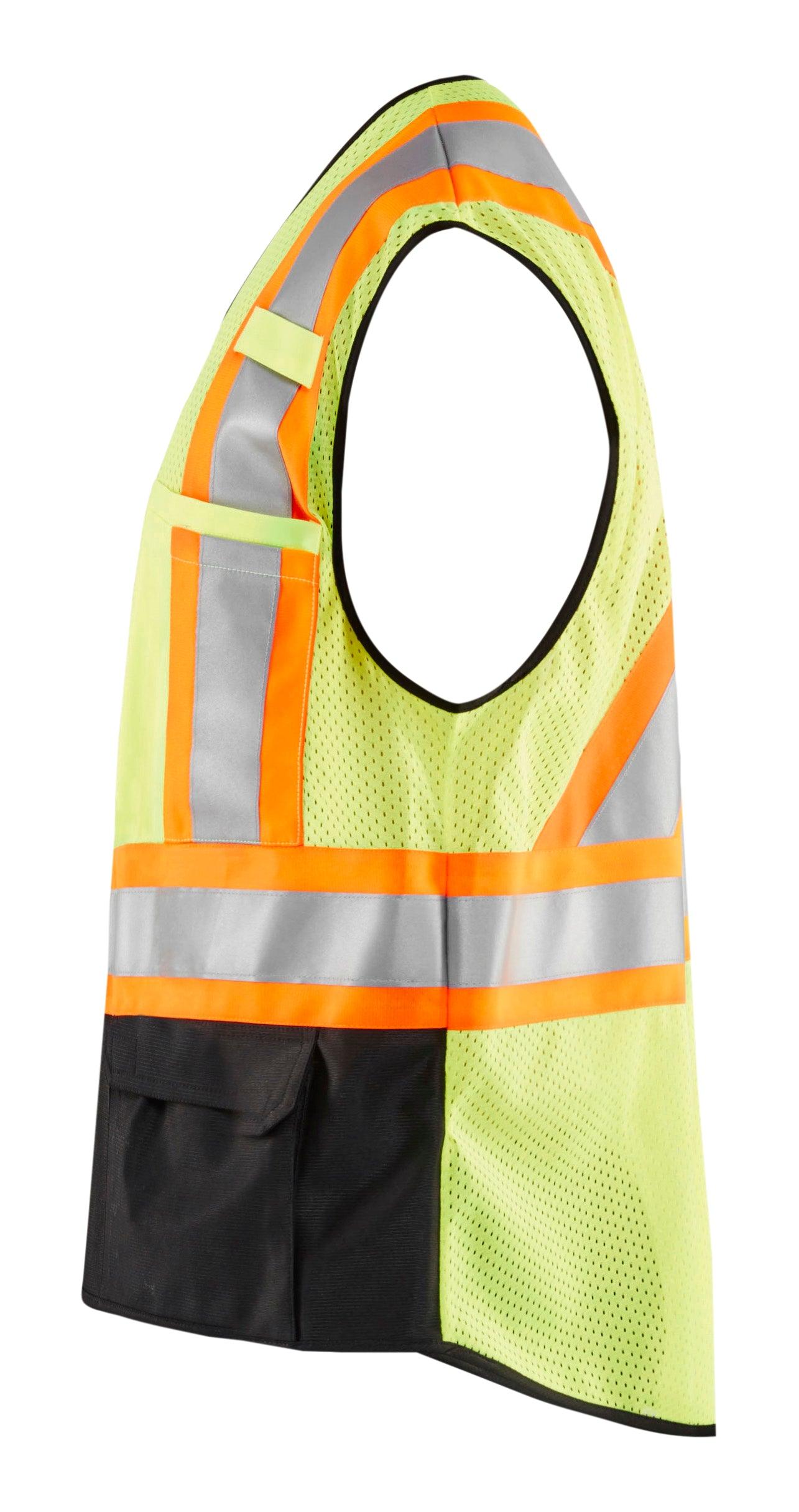 Blaklader 3133 Hi-Vis Safety Vest - Yellow Hi-Vis/Black - Trusted Gear Company LLC