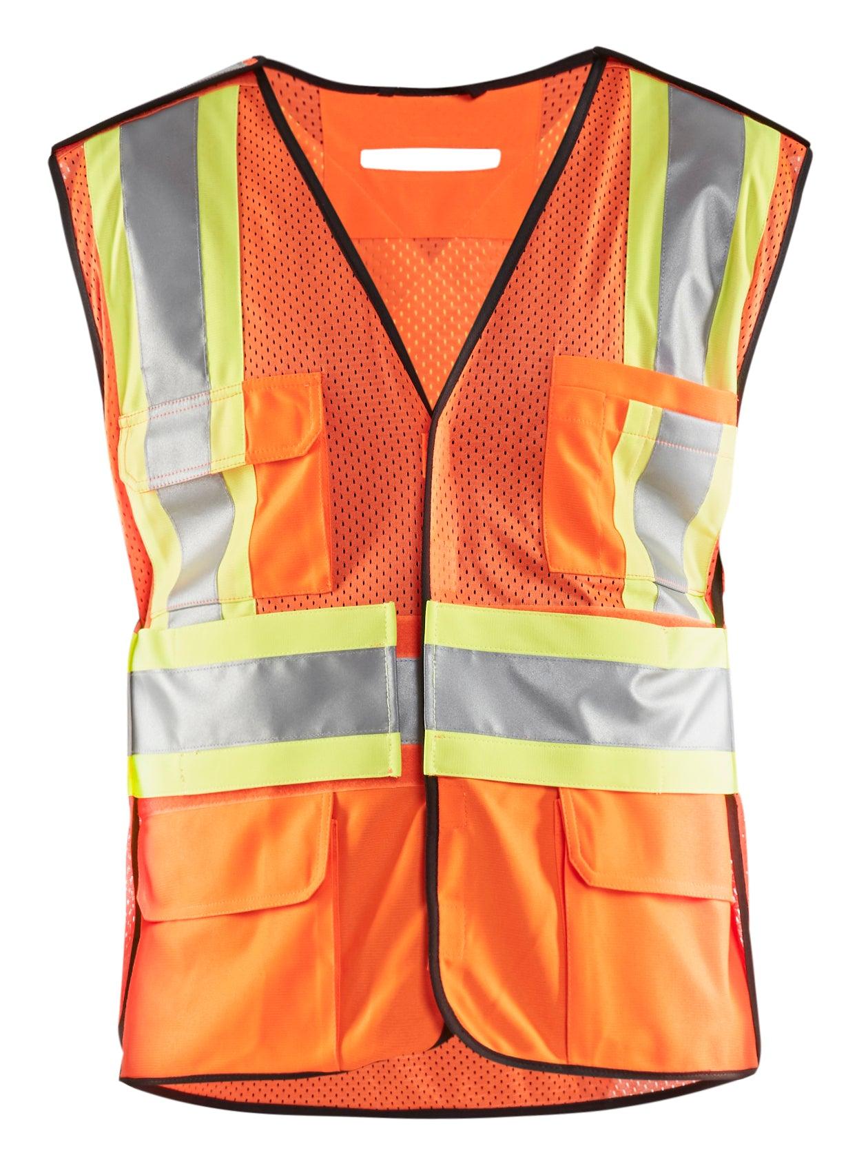 Blaklader 3138 5-Point Tear Away Safety Vest - Orange Hi-Vis - Trusted Gear Company LLC