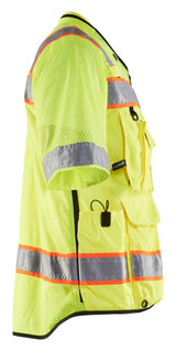 Blaklader 3139 Hi-Vis Class 3 Surveyor Safety Vest - Yellow Hi-Vis/Black - Trusted Gear Company LLC