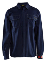 Blaklader 3276 Flame Resistant Snap Shirt - Navy Blue - Trusted Gear Company LLC