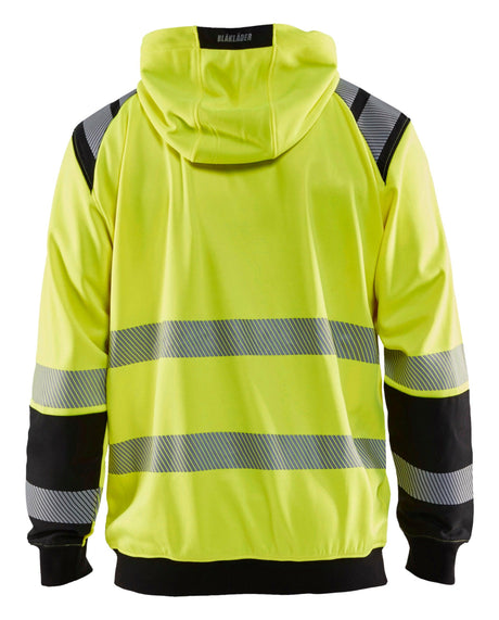 Blaklader 3446 Hi-Vis Zip-Up Hoodie - Yellow Hi-Vis/Black - Trusted Gear Company LLC