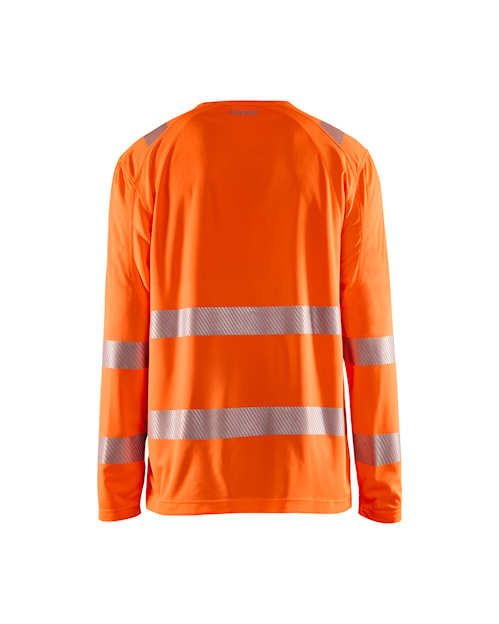 Blaklader 3488 Hi-Vis UV Anti-Odor Long Sleeve T-Shirt - Orange Hi-Vis - Trusted Gear Company LLC