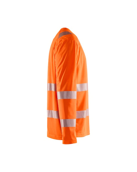 Blaklader 3488 Hi-Vis UV Anti-Odor Long Sleeve T-Shirt - Orange Hi-Vis - Trusted Gear Company LLC