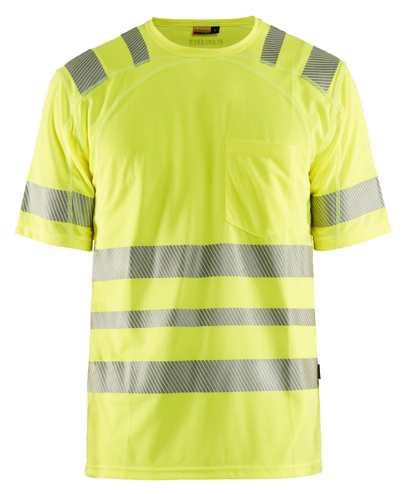 Blaklader 3490 Hi-Vis UV Anti-Odor Short Sleeve T-Shirt - Yellow Hi-Vis - Trusted Gear Company LLC